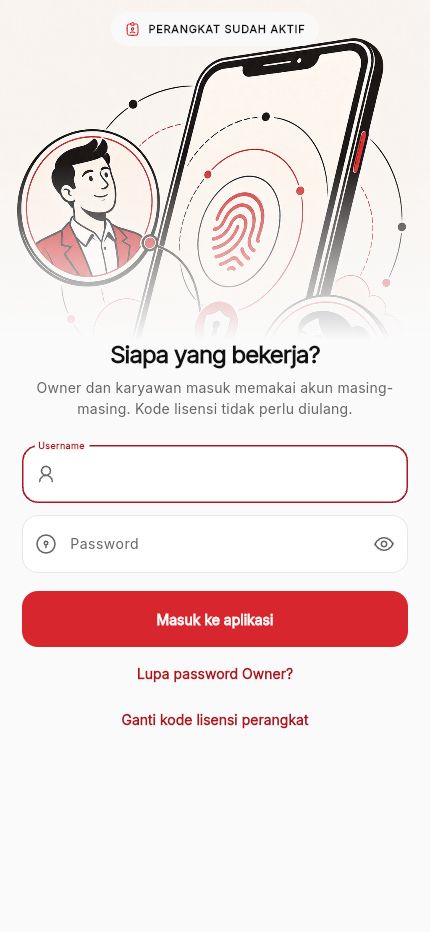 Login Kasora Mobile