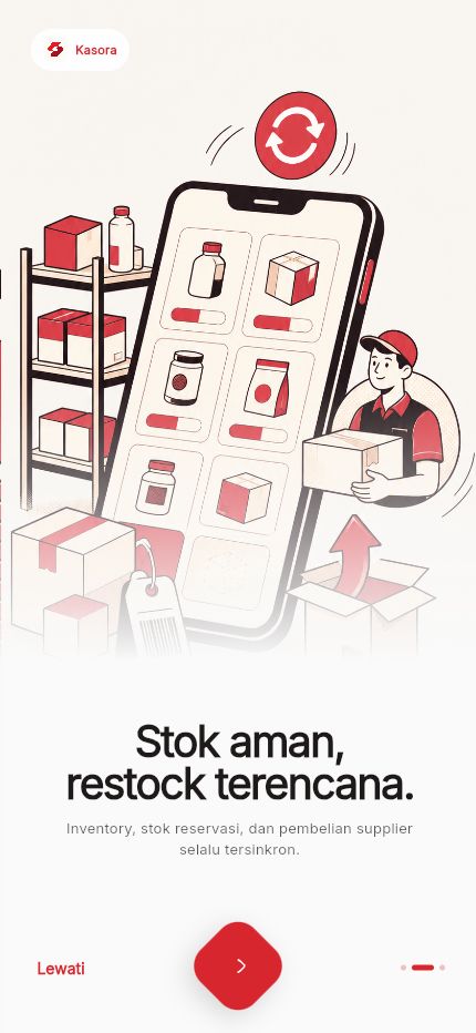 Onboarding inventory Kasora