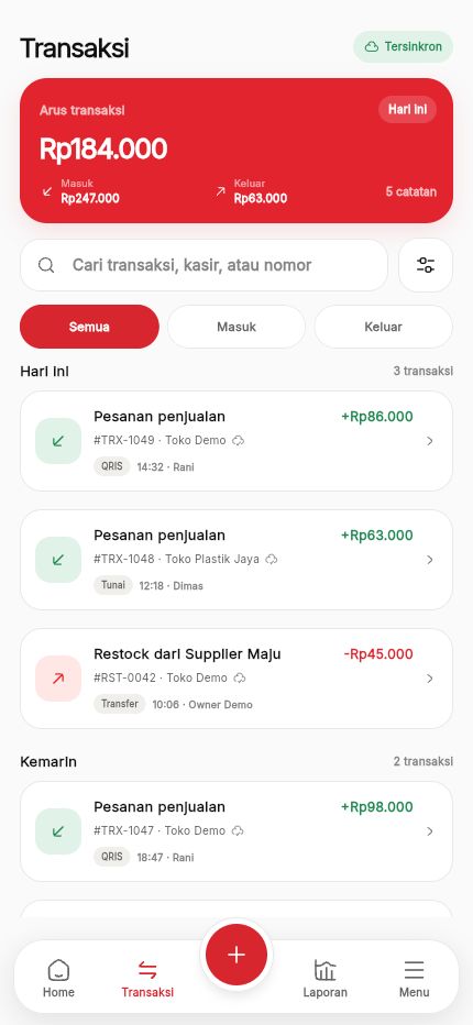 Transaksi Mobile